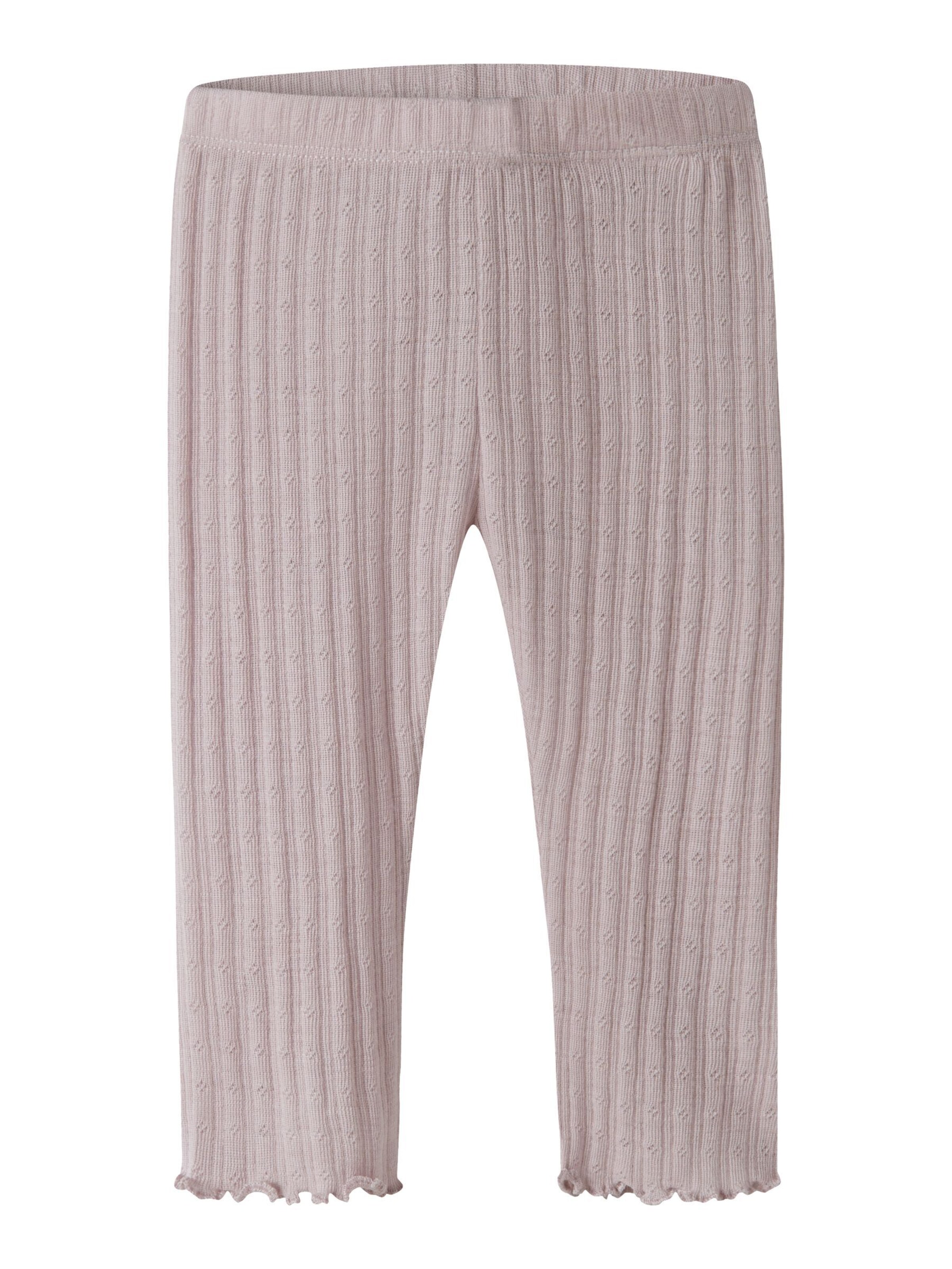 Coupe slim Leggings NAME IT en violet : devant