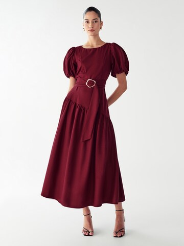 Willa Dress 'ELONA' in Red: front