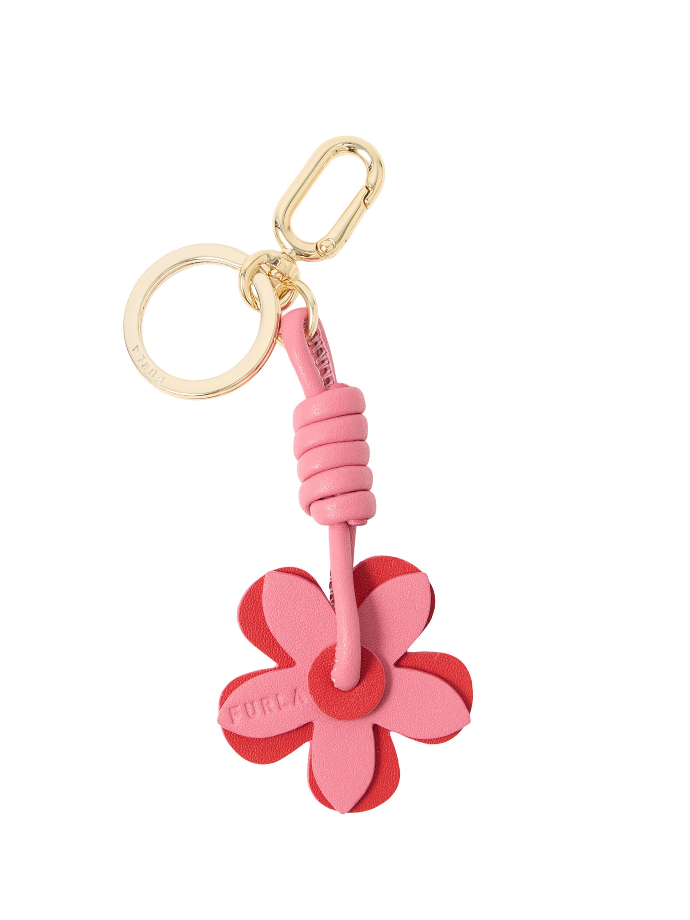 FURLA Nyckelring 'ALLEGRA' i rosa: framsida