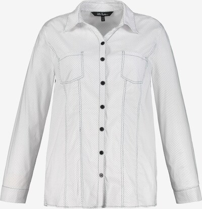 Ulla Popken Blouse in Black / natural white, Item view