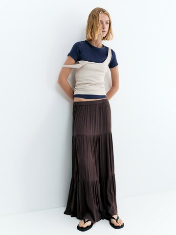 Pull&Bear Kjol i brun