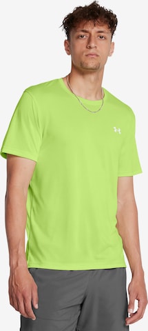 UNDER ARMOUR Funktionsshirt 'Launch' in Grün: Vorderseite