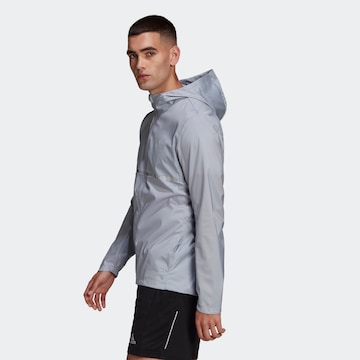 ADIDAS SPORTSWEAR Sportjacke 'Own The Run' in Grau