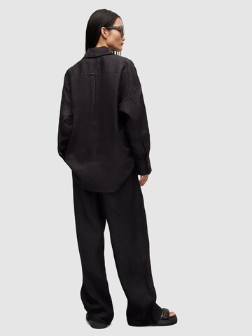 AllSaints Wide leg Trousers 'TYLER' in Black