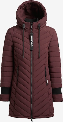 Manteau d’hiver 'Nita4 ' khujo en rouge : devant