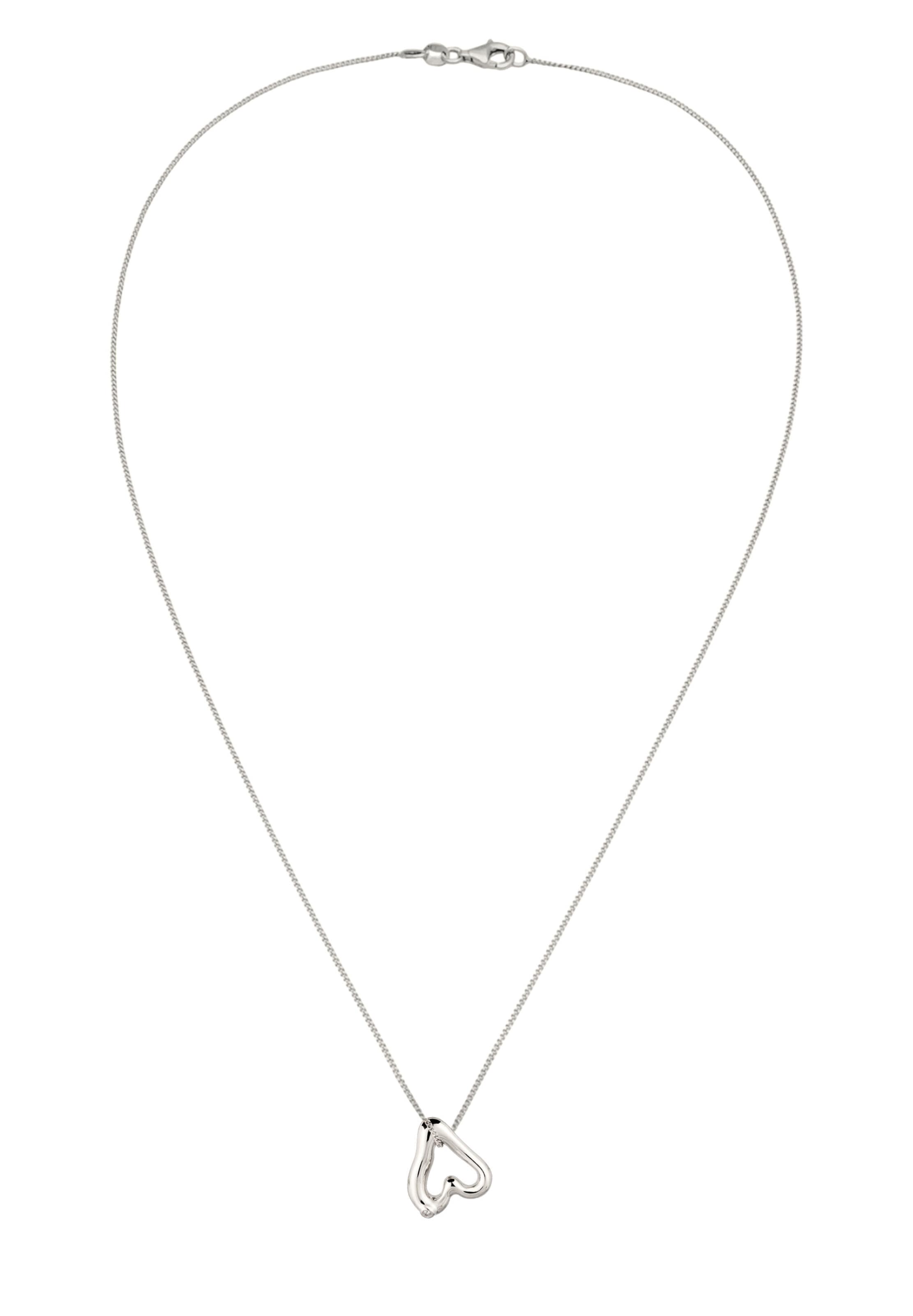 ELLI Ketting in Zilver: voorkant