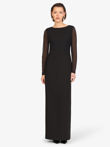 Kraimod - Vestido de noche en negro: frente