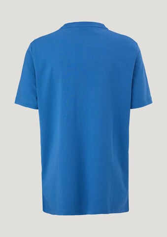 s.Oliver Men Tall Sizes Shirt in Blue