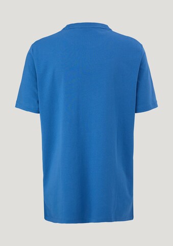 s.Oliver Men Tall Sizes Shirt in Blau