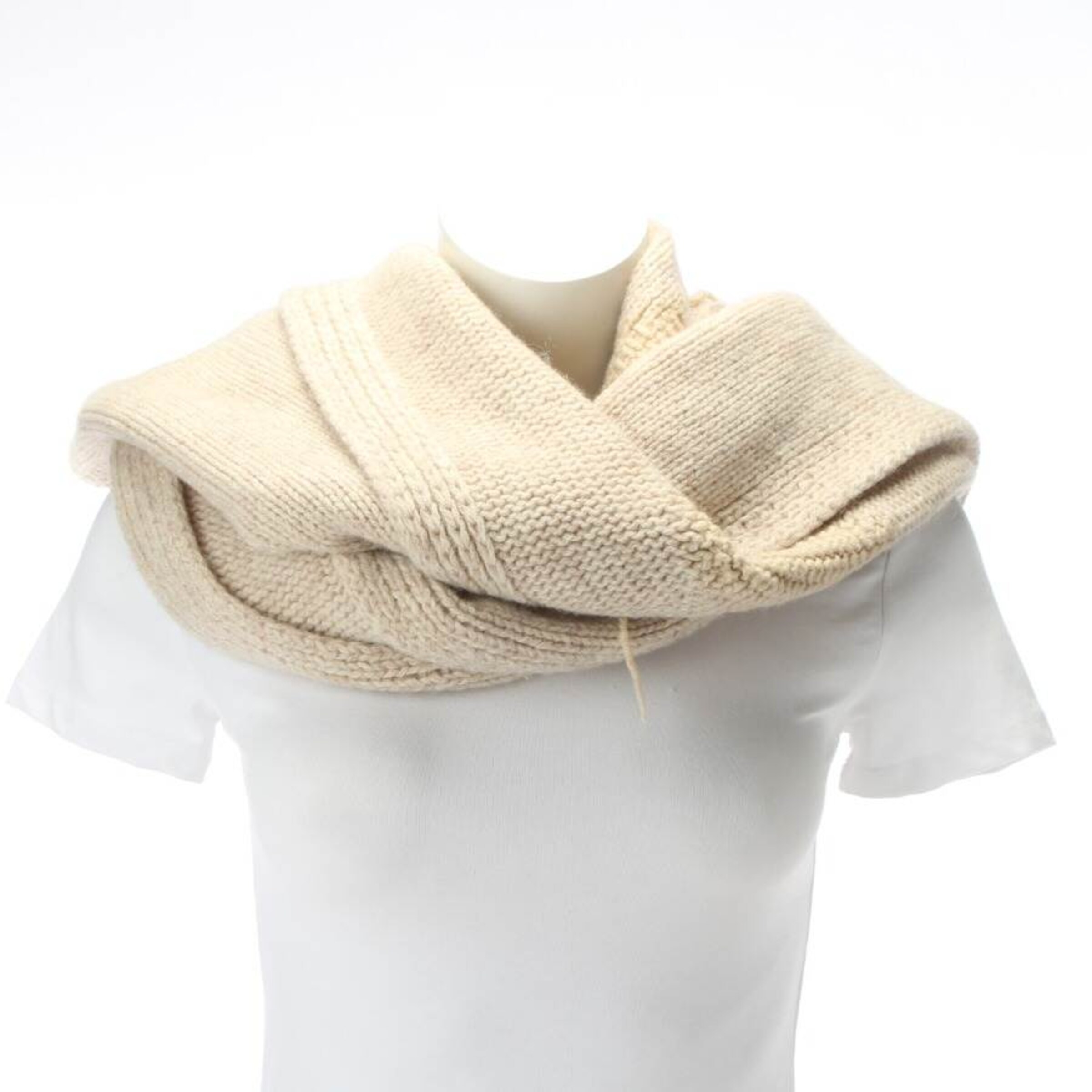 Acne Schal One Size in Braun: Vorderseite