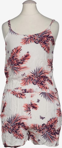 Mandala Overall oder Jumpsuit L in Weiß: Vorderseite