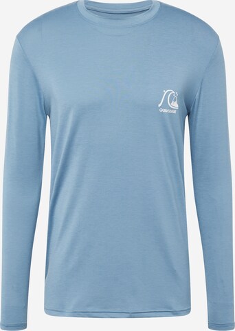 QUIKSILVER Performance Shirt in Blue: front