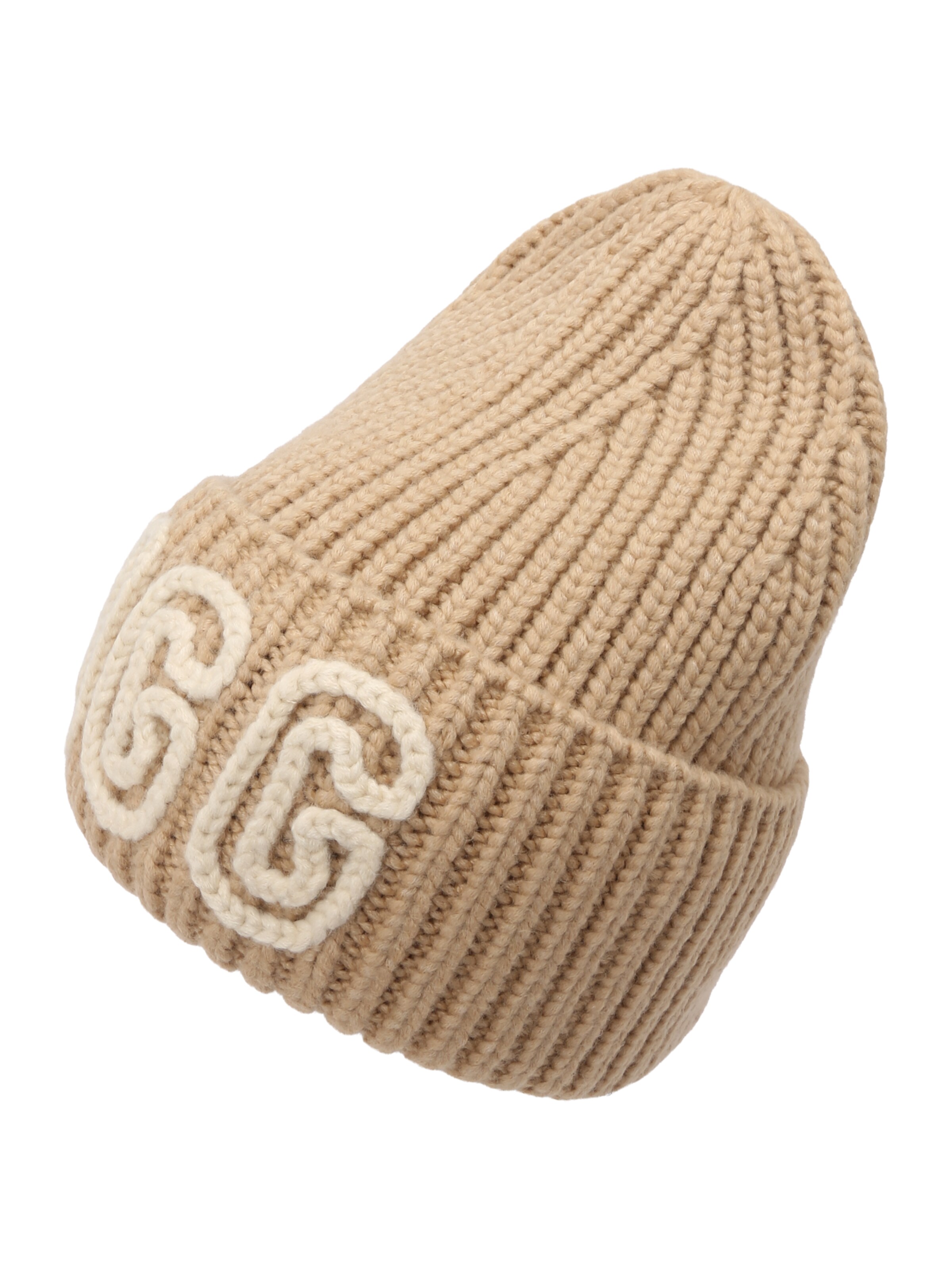 Bonnet UGG en blanc : devant