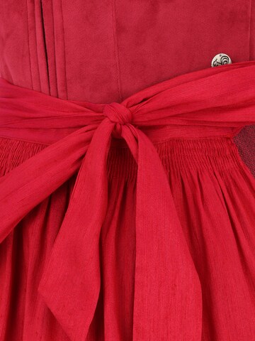 MARJO - Vestido tiroleses 'GY-9-Pinzberg' en rojo