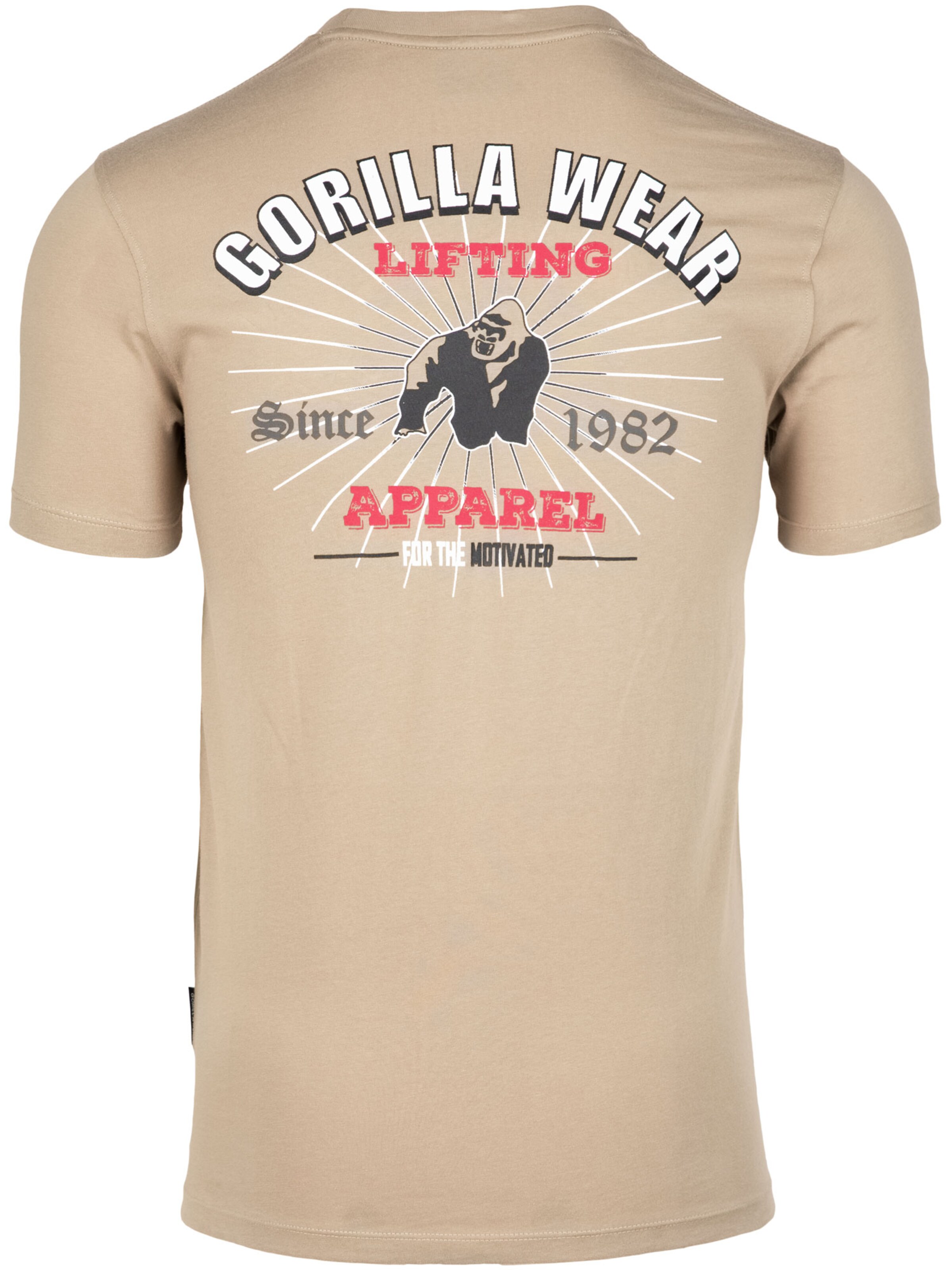 Maglietta 'Oregon' di Gorilla Wear in rosso