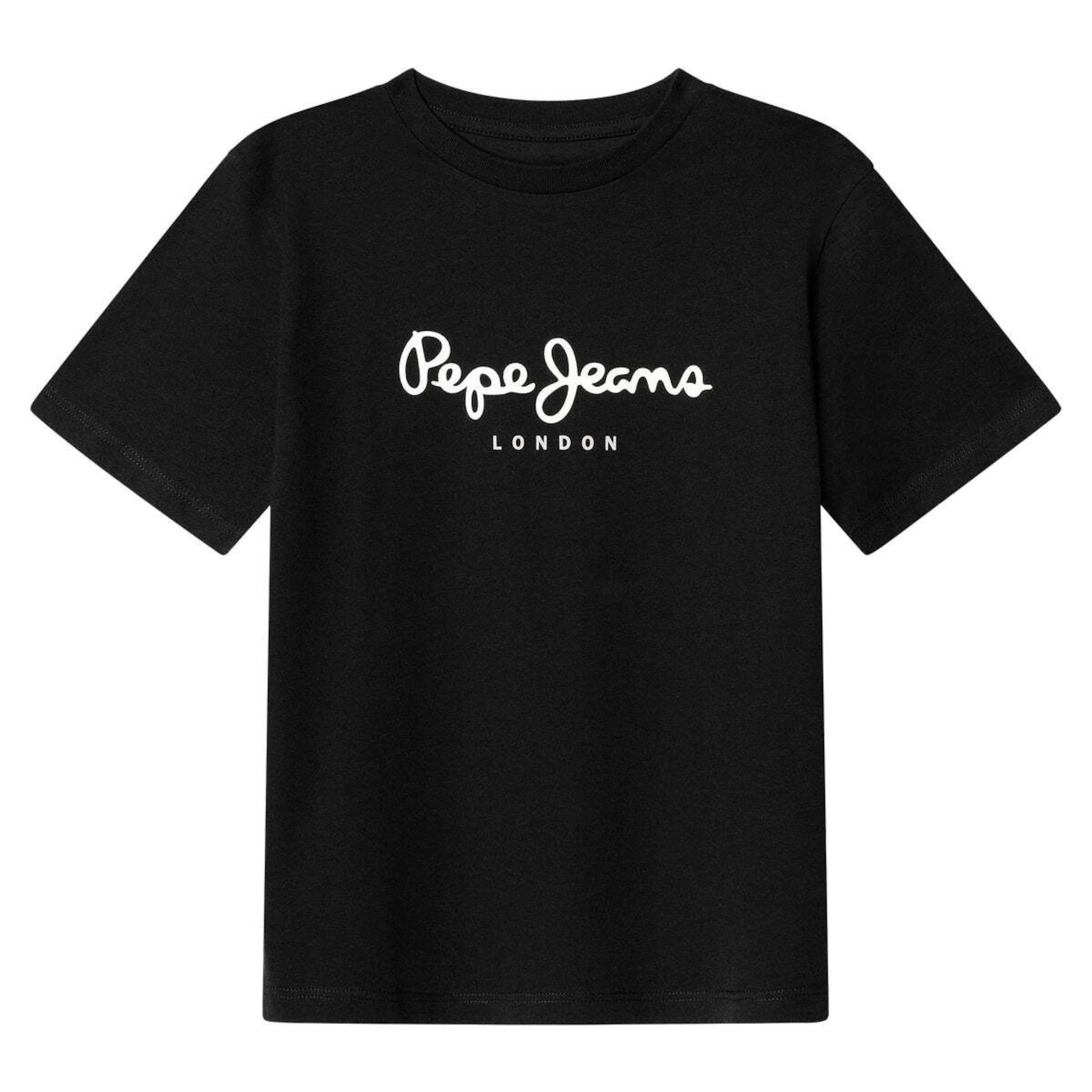 T-shirt 'NEW ART' Pepe Jeans en noir : devant