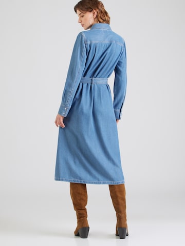 LEVI'S ®Košulja haljina 'Quincey Long Sleeve Maxi Dress' - plava boja