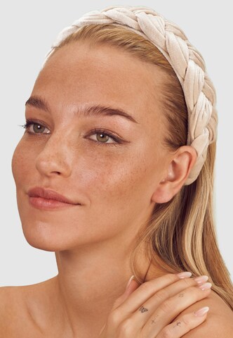 FILIPPA FIRENZE Hair Jewelry 'Scarcela' in White: front