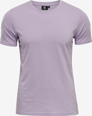 Hummel Functioneel shirt 'LEGACY CHEVRON' in Lila: voorkant