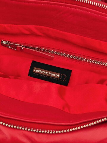Lederjacken24 Shopper 'Sorala' in Red