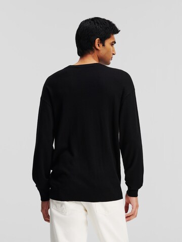 Karl Lagerfeld Pullover 'Rue St-Guillaume' in Schwarz