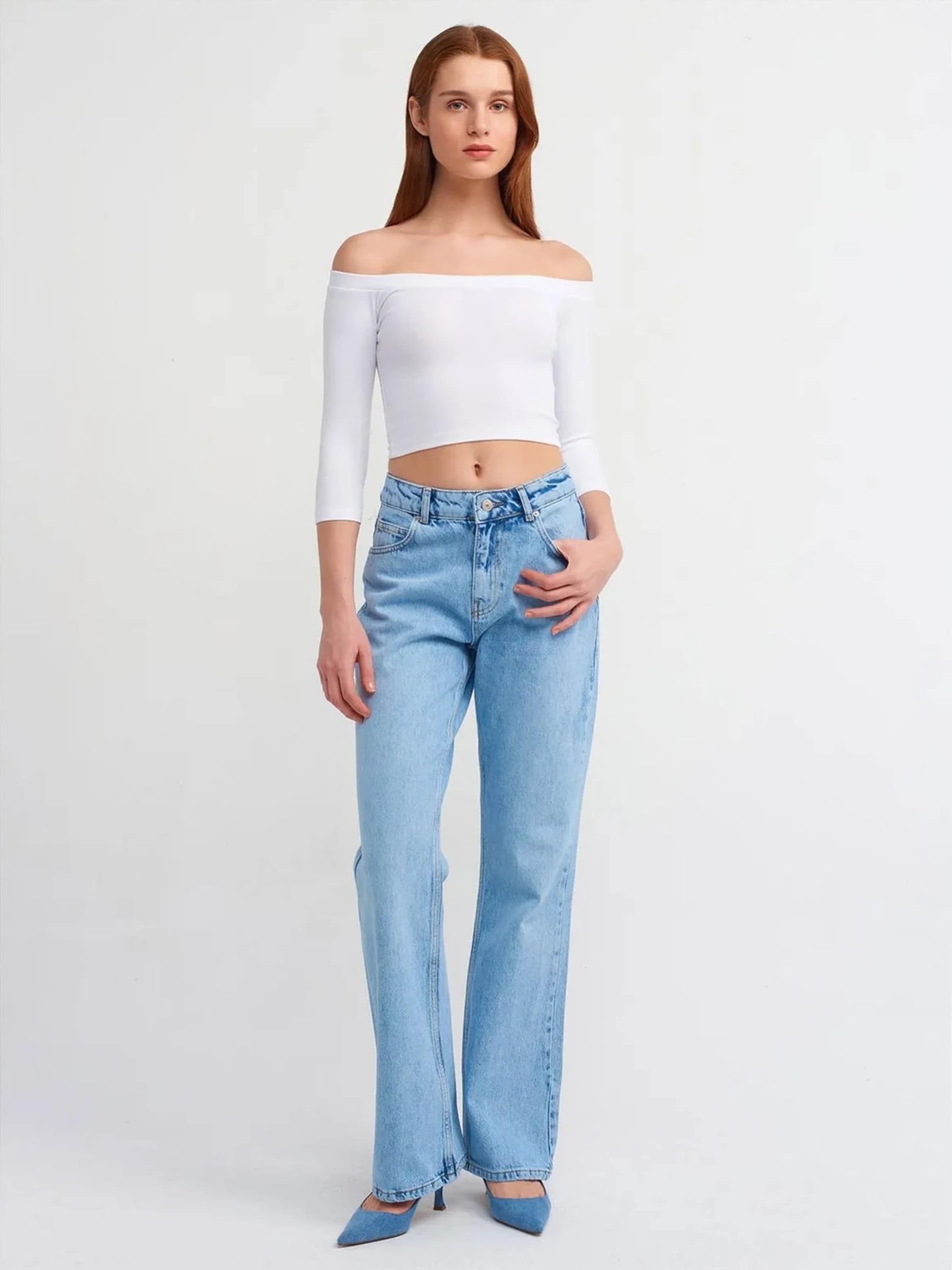 Camicia da donna di Dilvin in bianco