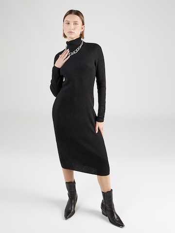 QS Kleid in Schwarz: Vorderseite