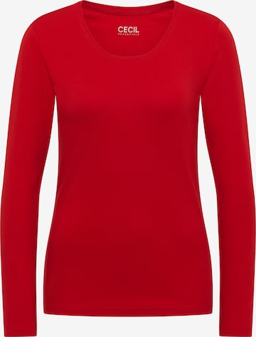 CECIL Shirt 'Pia' in Rot: Vorderseite