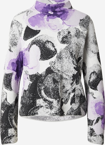 Pull-over monari en violet : devant