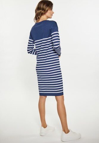 usha BLUE LABEL Трикотажное платье в Синий