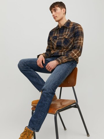 JACK & JONES Baggy Jeans 'Mike' in Blauw