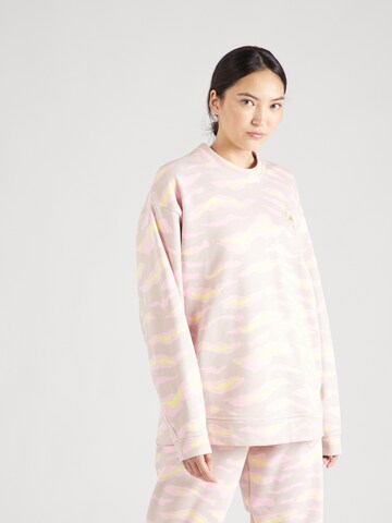 ADIDAS BY STELLA MCCARTNEY Sportsweatshirt 'Printed' in Pink: predná strana