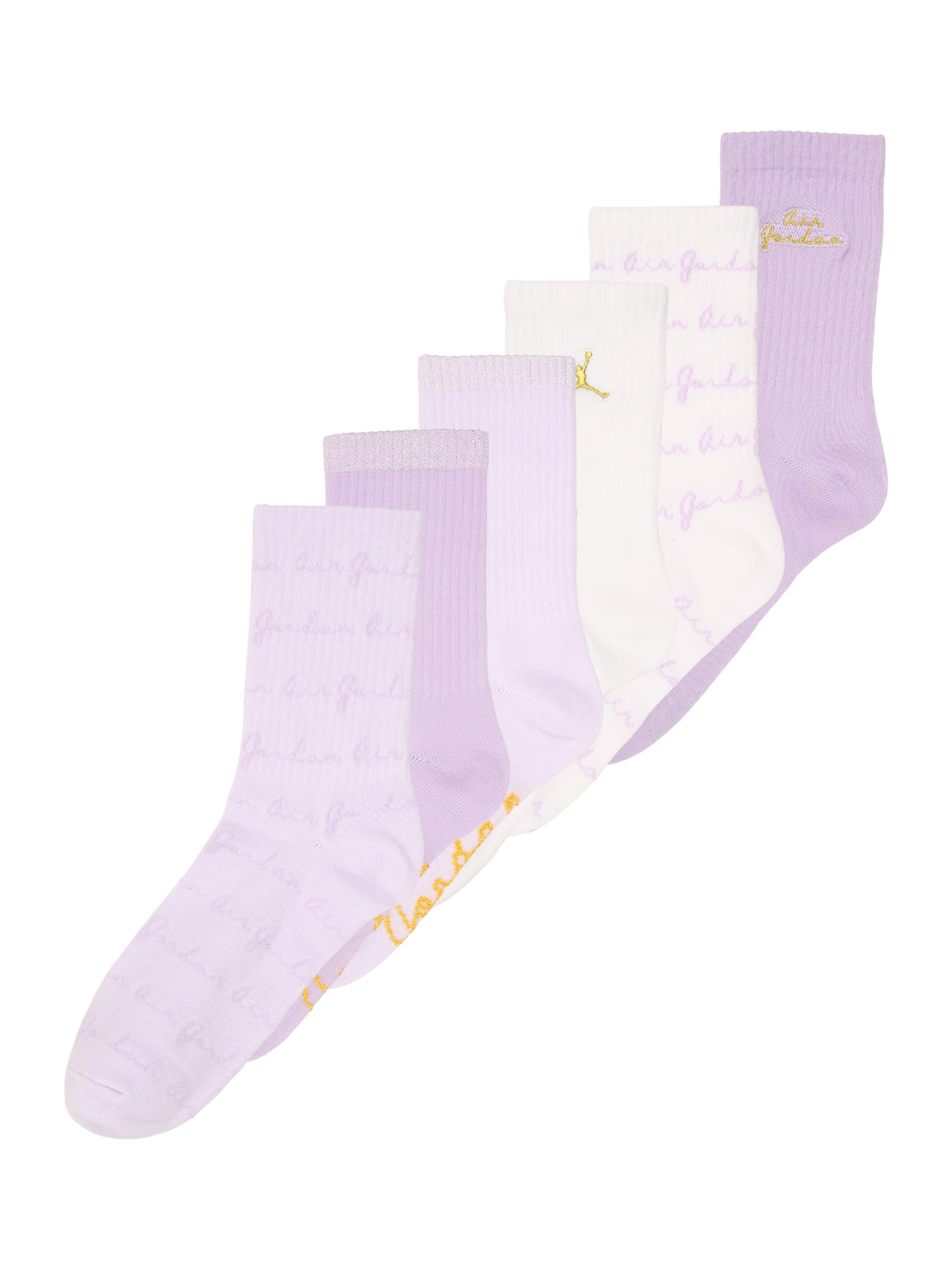 Jordan Socks 'AIR' in Purple: front