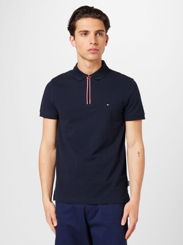 TOMMY HILFIGER Poloshirt in Blau: Vorderseite