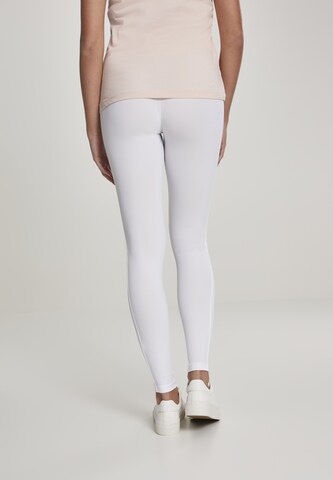 Urban Classics Skinny Leggings in Wit