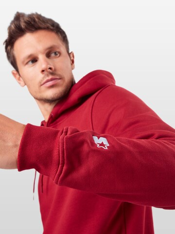 Coupe regular Sweat-shirt Starter Black Label en rouge