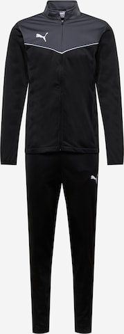 PUMA Sweatsuit 'Rise' in Black: front
