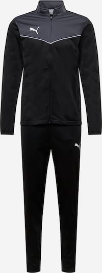PUMA Traininganzug 'RISE' in grau / schwarz / weiß, Produktansicht