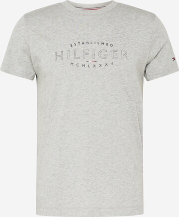 Tricou de la TOMMY HILFIGER pe gri: față