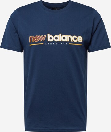 new balance T-Shirt in Blau: predná strana