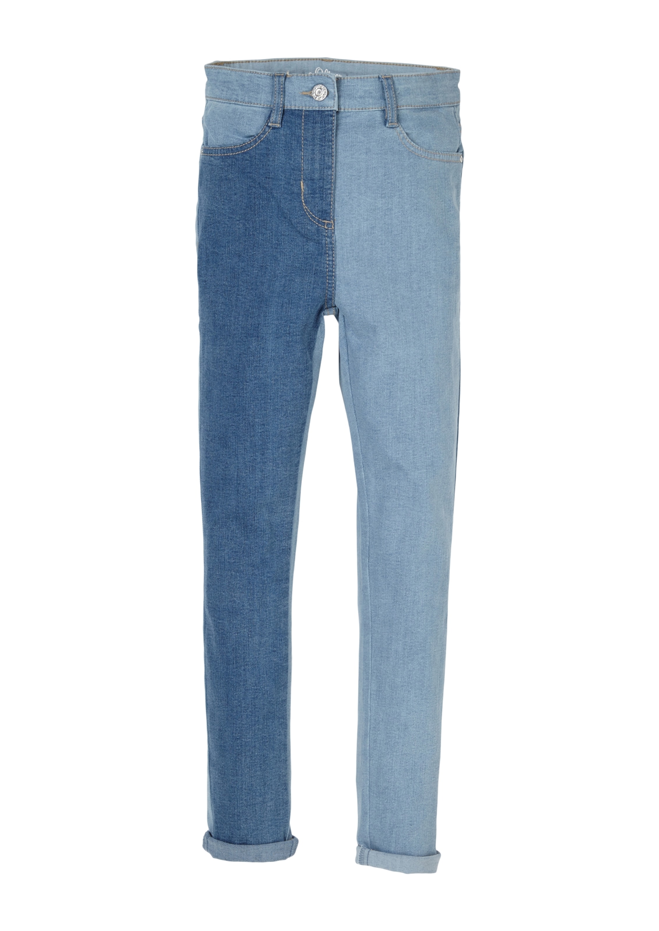 Skinny Jean s.Oliver en bleu : devant