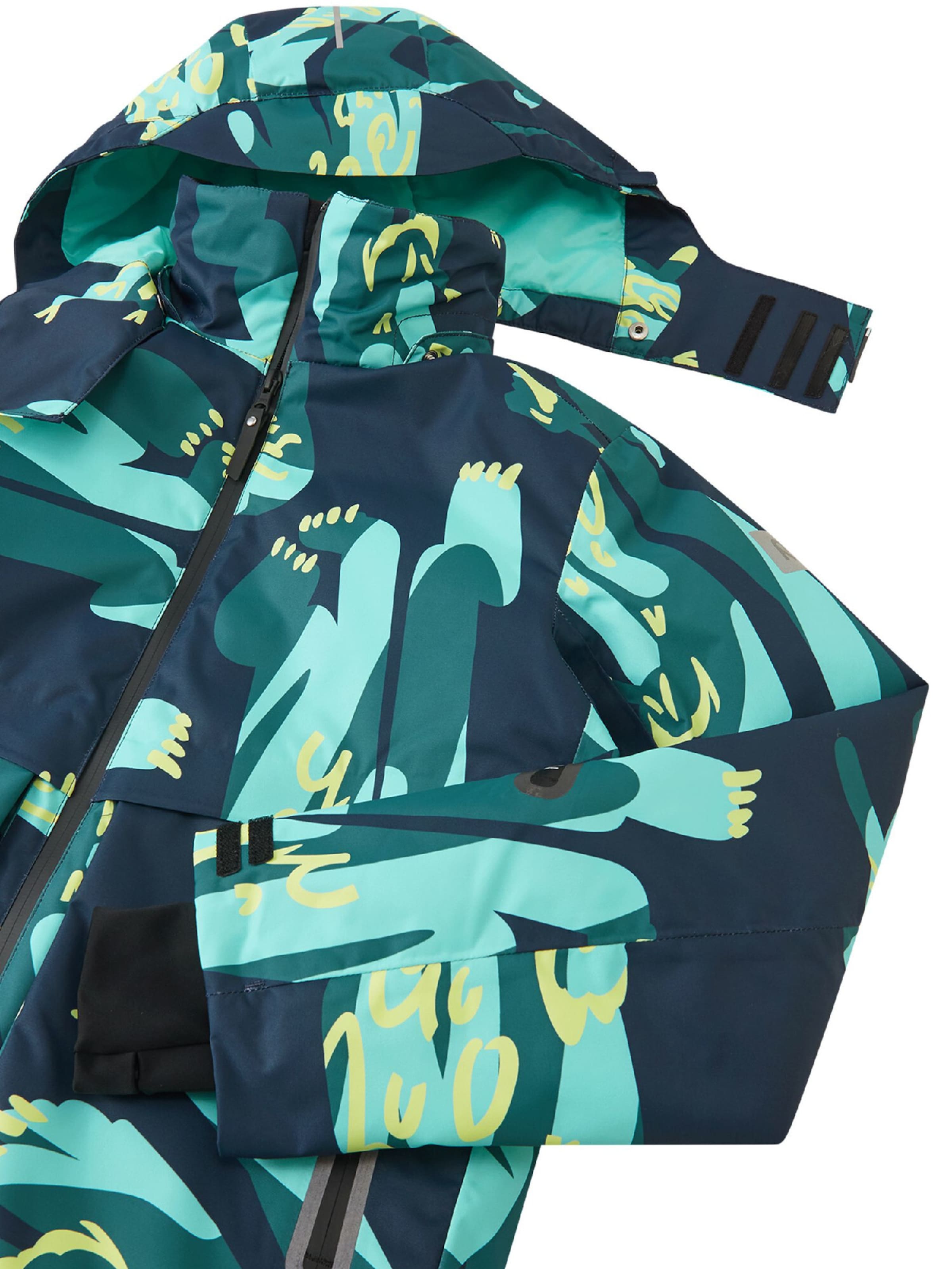 Reima Between-season jacket in Blue: front