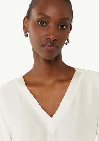 COMMA Bluse in Weiß