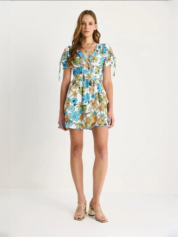 Bianco Lucci Kleid in Blau
