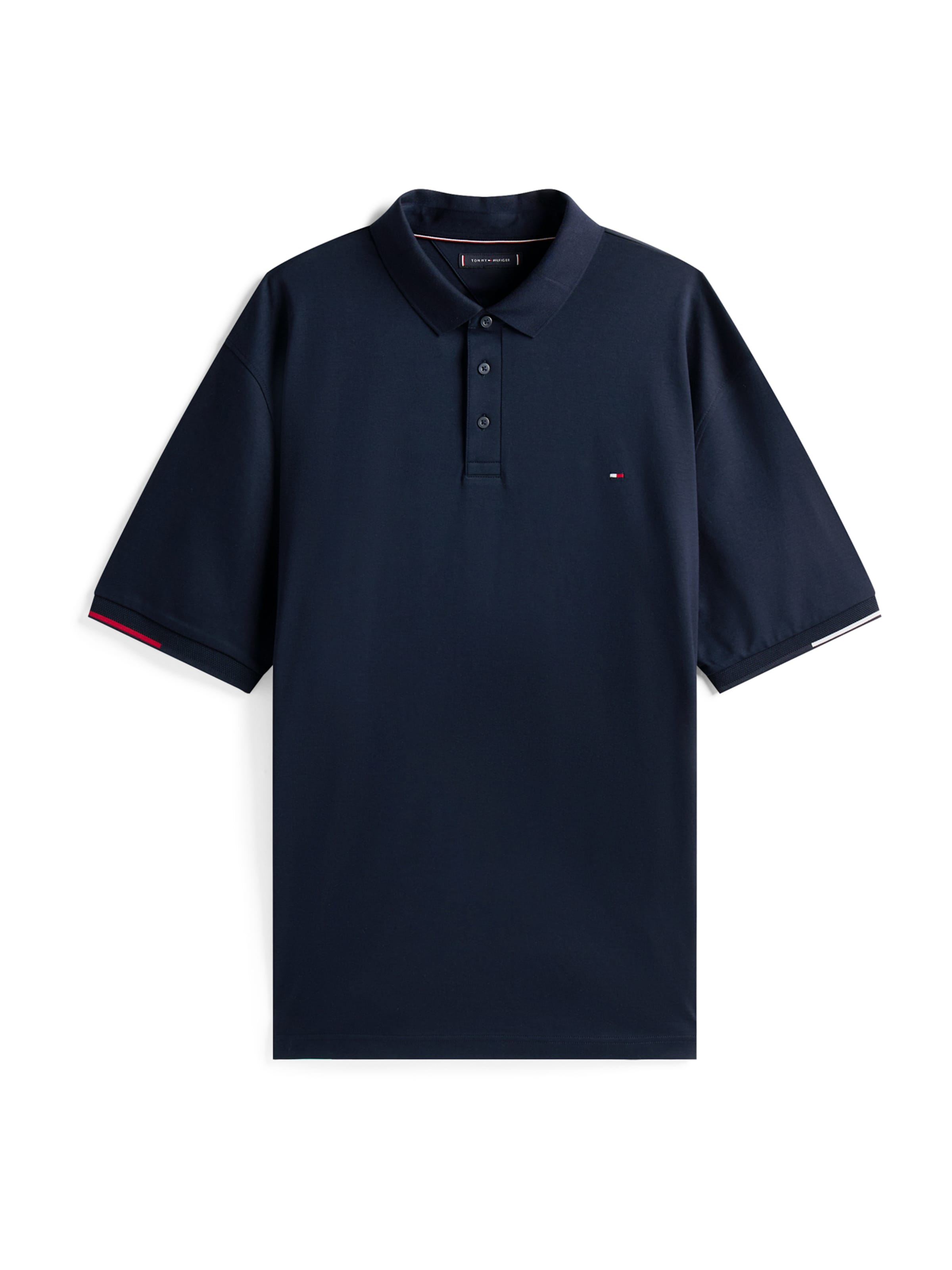 Tommy Hilfiger Big & Tall Tričko – modrá: přední strana