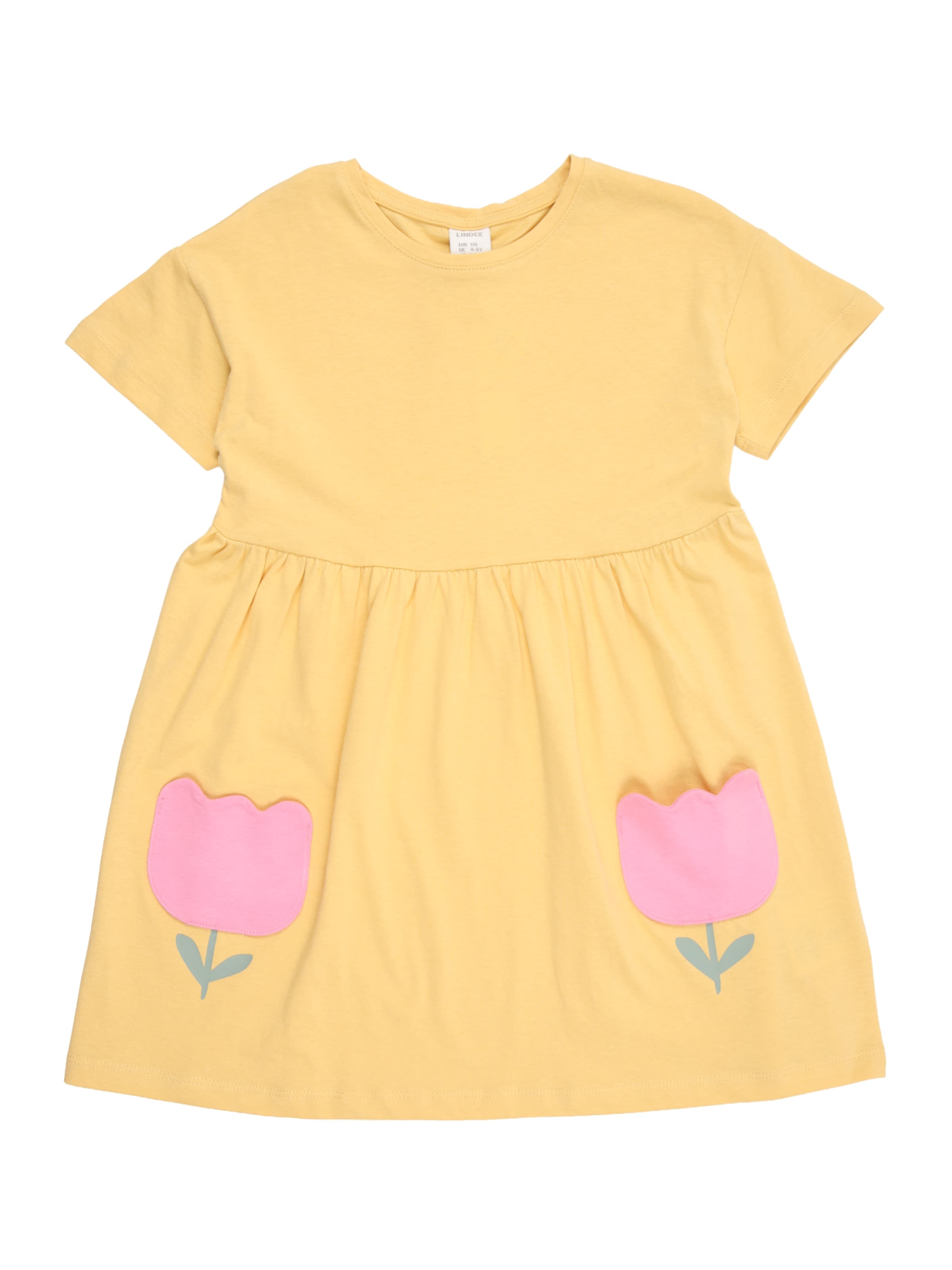 Lindex Kjole i gul: forside