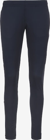 JAKO Zúžený strih Športové nohavice - Modrá: predná strana