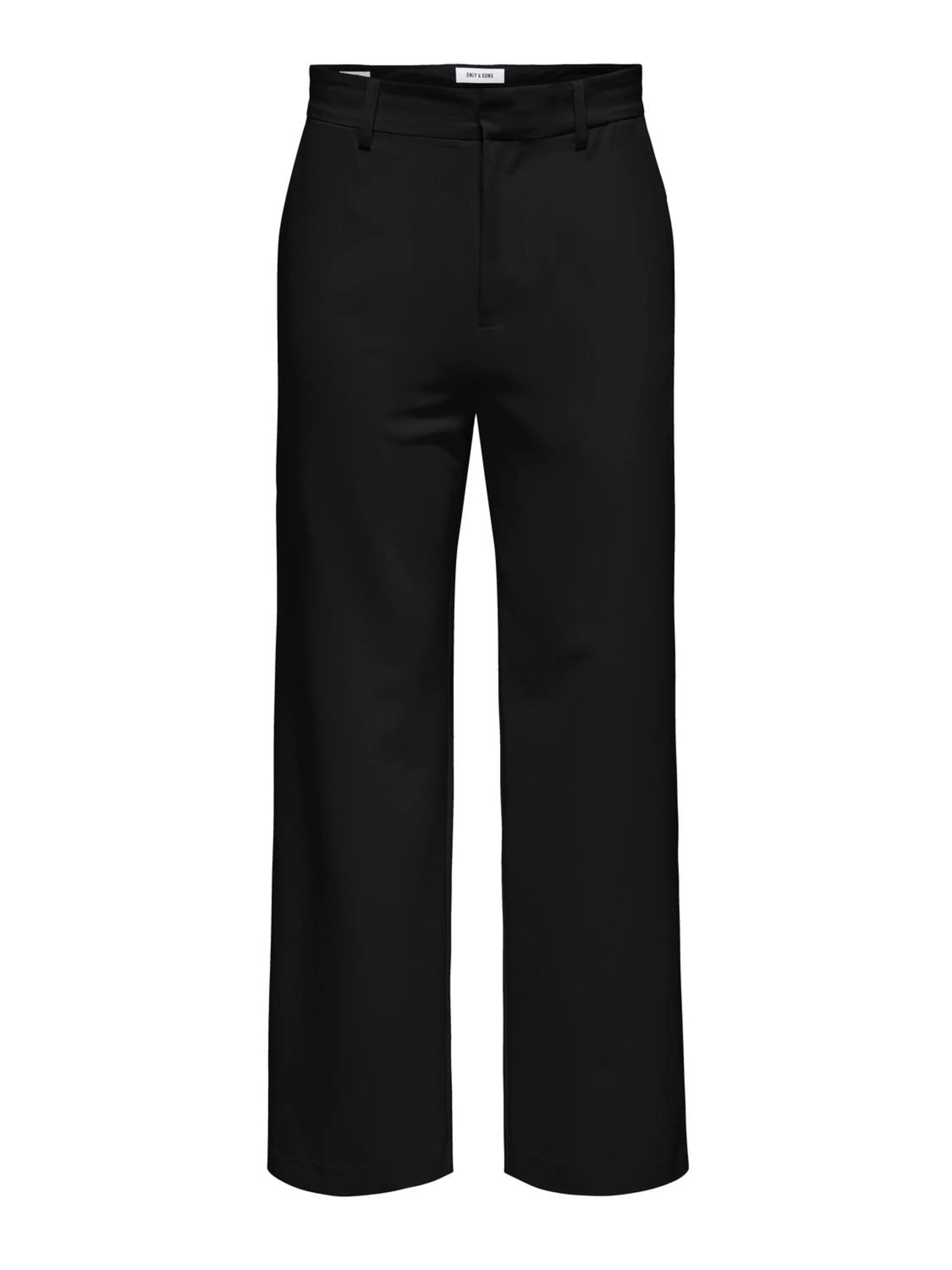 Only & Sons Loosefit Hose '22029182'‌‌‌ in Schwarz: Vorderseite