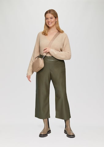Loosefit Pantalon s.Oliver en vert