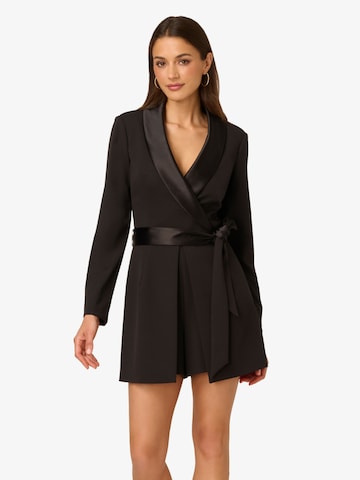Adrianna Papell Jumpsuit in Black: front